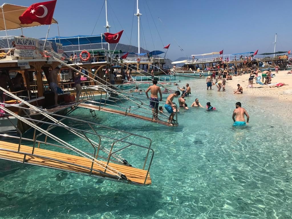 Tekne Turu Suluada Teknesi ile Güzel