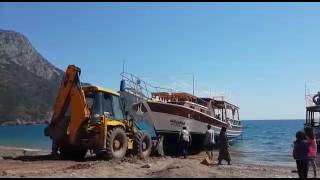 Adrasan Suluada Teknesini Denize İndirdik